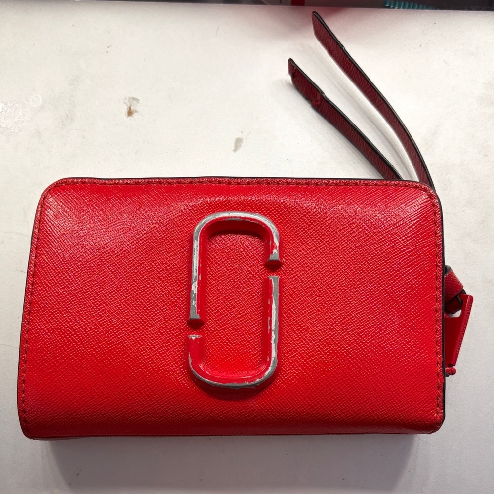 Marc Jacobs Pink Leather Wallet